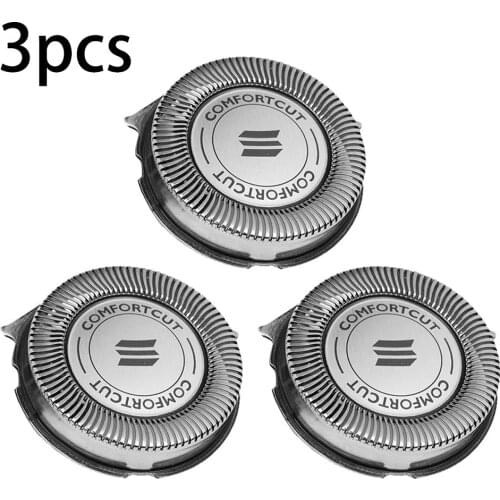 3pcs HQ8 Replace Head Razor Blade For Philipsed Shaver For Philipsed S5079 S5082 S5095 S5080 S5081 Shavers