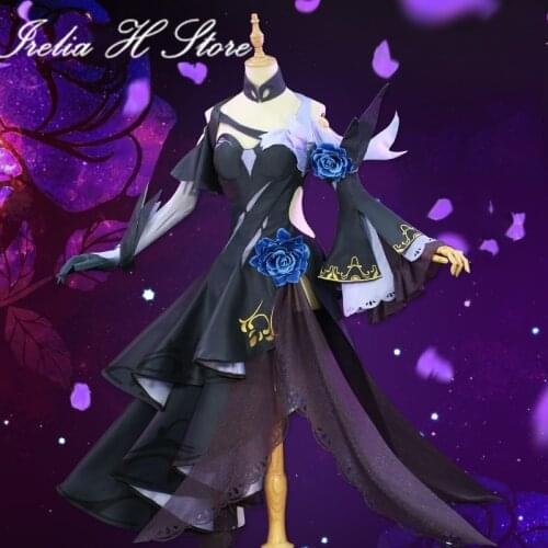 {pre-sale}Honkai Impact 3 Rita Rossweisse Cosplay costume Rita Rossweisse Rose Dress female Party evening dress