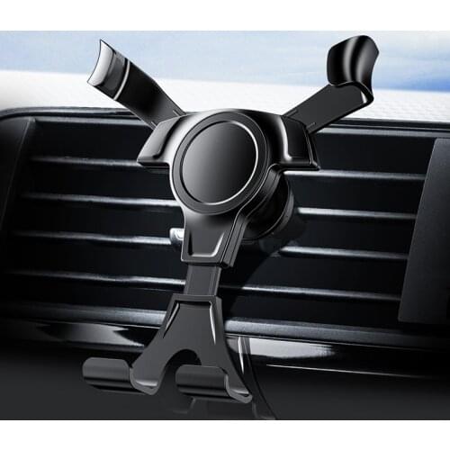 Universal Car Air Vent Mount Stand for Mobile Phone Gravity Holder Stand For iPhone 11 6 6s Plus Gravity Smartphone Bracket
