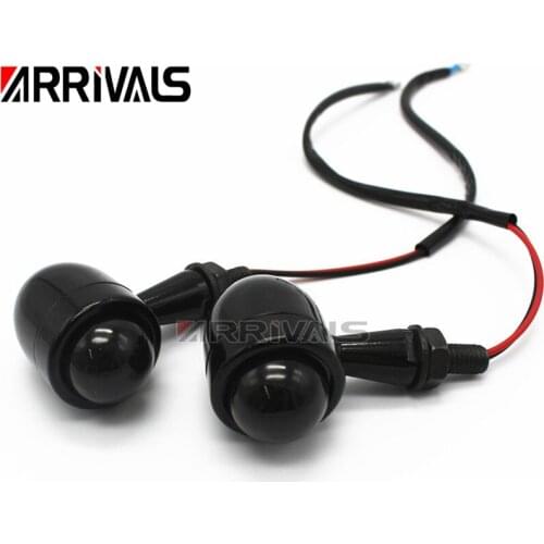Motorcycle Universal Vintage calssic custom LED turn signal light Cornering lamp turn light steering lamp direction indicator