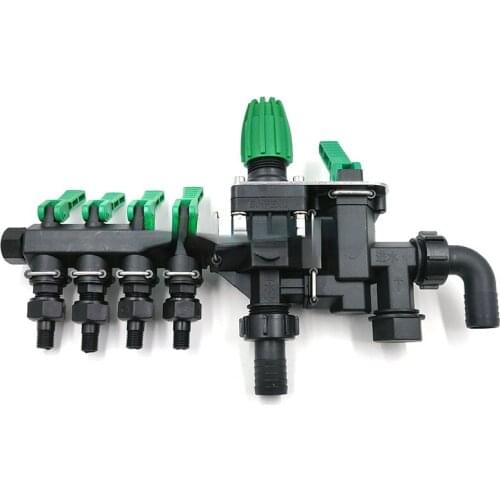 YS 4 Way Shunt Water diverter Drip garden irrigation,water separator pressure regulating valve Hot Sale Hot Sale