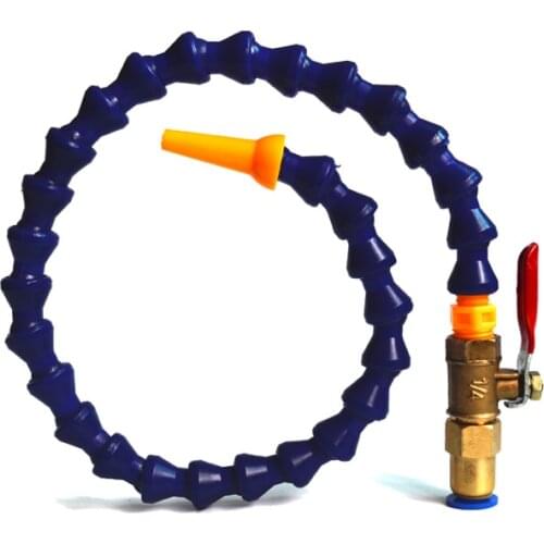 CNC Router Spare replacement parts water spray Flexible Water Oil Coolant Pipe Hose for stone marble metal cutting machine