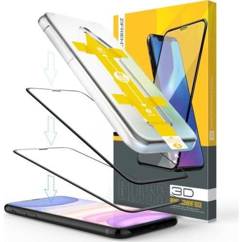 For iPhone 11 Pro Max SE Xs Xr 8 7 6s 6 plus screen protector Free Sample Full cover curved edge wholesale phone tempered glass