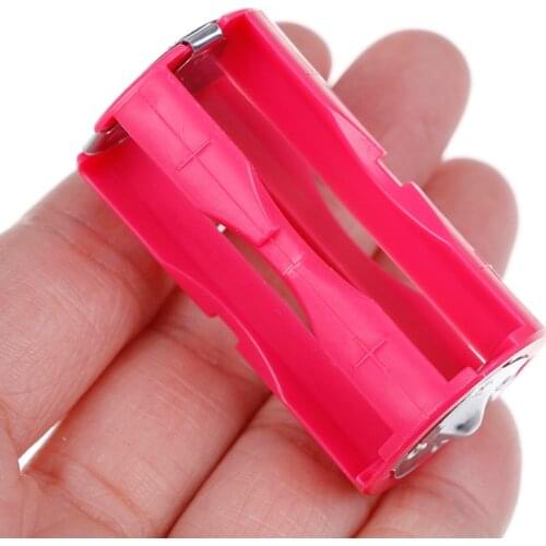 1pcs 4 AAA to C Size Parallel Battery Convertor Adapter Holder Cases Box Convert