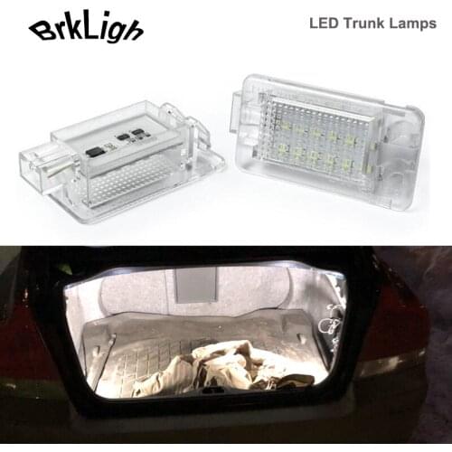 2Pcs No Error LED Luggage Compartment Lights Trunk Lamp Car Accessories For Volvo XC60 XC70 XC90 V40 V50 V60 S40 S60 S80 C30 C70