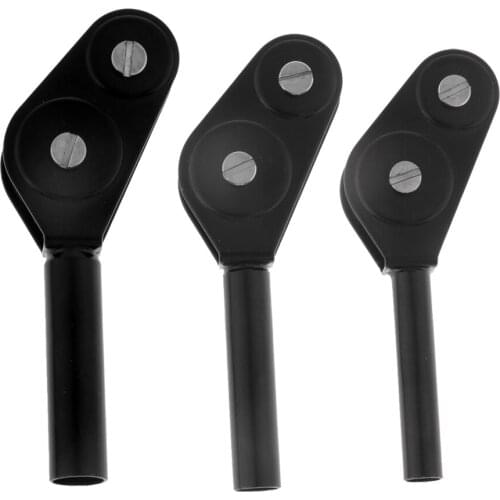 3pcs Heavy Duty Roller Fishing Rod Guides Set , Rod Building or Repair, 5mm 6mm 7mm