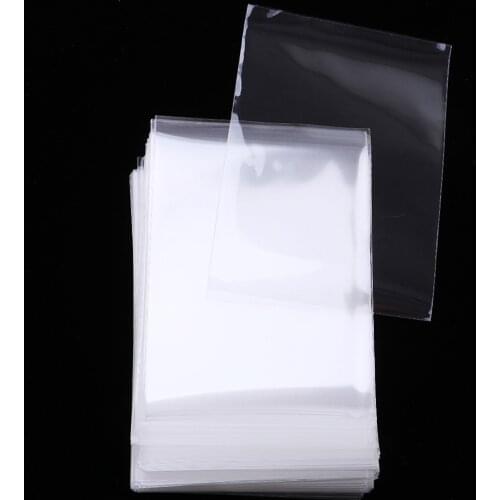 65x90mm, Card Sleeves Protector Waterproof Football Star ID Bank Card Table Games Trading Cards Credit Card Holder