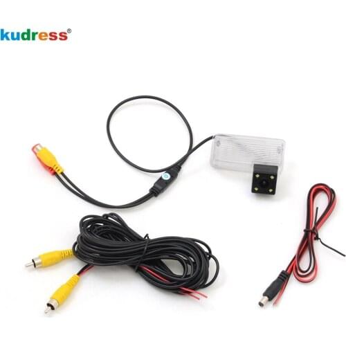 For Toyota Corolla E120/E130 Avanza Reiz 2010 2011 2012 2013 Car Rearview Camera Back Up Reverse Rear View Cameras 4 LED Light