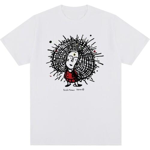 Yoshitomo Nara Cute Girl Japanese Anime Cartoon t-shirt Cotton Men T shirt New TEE TSHIRT Womens