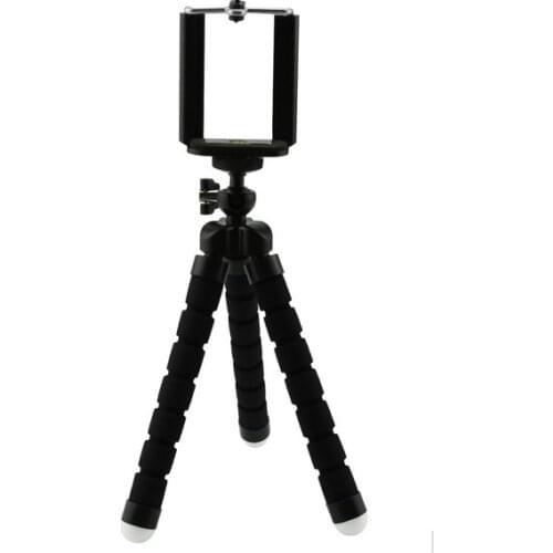 Flexible Sponge Tripod for GoPro hero 8 7 6 5 4 session 4 3+ 3 Mobile phone