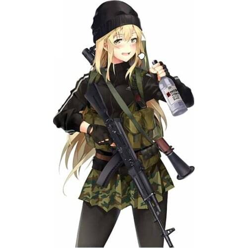 Interesting Personality Car Sticker for Anime Car Truck Decal PVC Material Waterproof Scratch-Proof Decoration 8cmX13cm