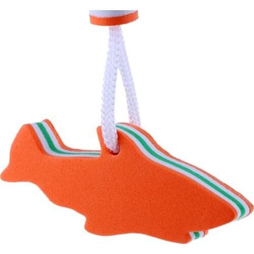 Lightweight EVA Dolphin Water Floating Keyring Backpack Key Chain Floatable Yachting Boating Keychain