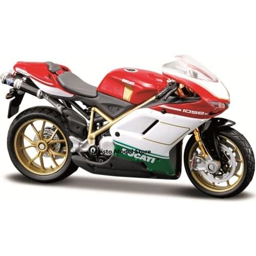 Maisto Ducati 1098S 1:18 scale motorcycle replicas with authentic details motorcycle Model collection gift toy