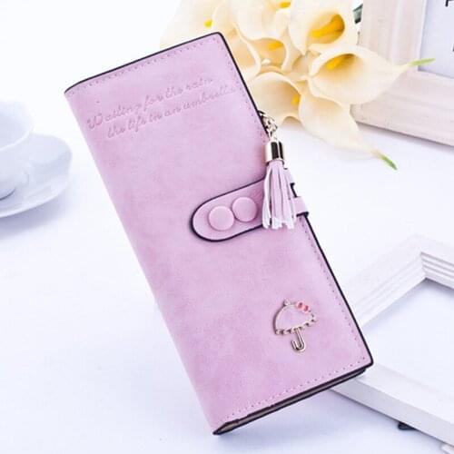 Fashion Womens Long Design PU Leather Wallet Female Long Clutch Lady Wallet Luxury Brand Money Bag Zipper Hasp Coin Purse