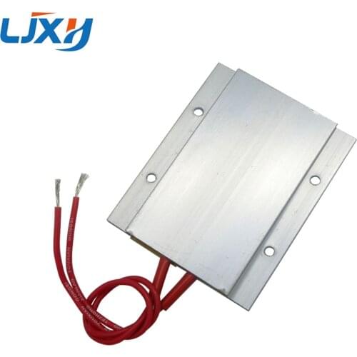 LJXH Constant Temperature 70/110/200 Degrees PTC Heating Element Aluminum 24V 77x62x6mm for Heating Air or Solid