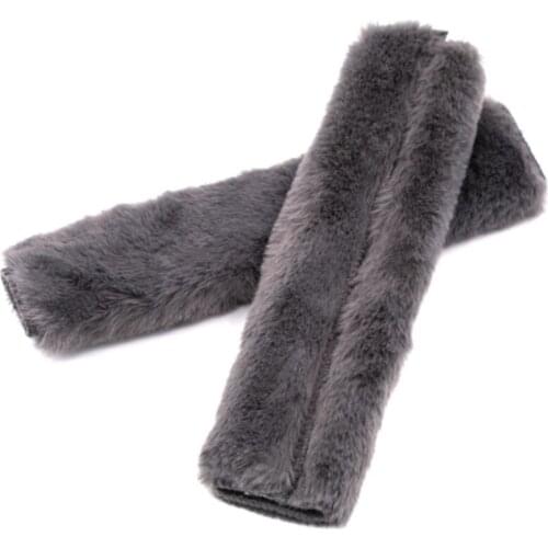 Sheepskin Seat Belt Shoulder Pad- Two Packs- a Must Have for All Car Owners for a More Comfortable Driving