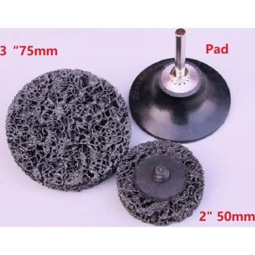 New 10pcs 2inch Clean and Strip roloc disc for paint removal quick change disc Strip-it disc cleaning roll lock disc