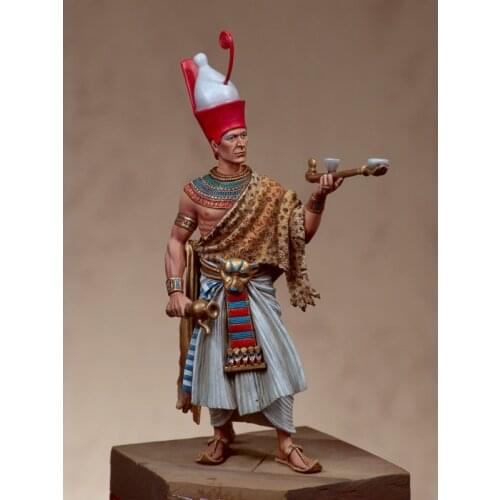 New Unassembled 1/32 54mm ancient warrior stand 54mm Resin Kit DIY Toys Unpainted kits