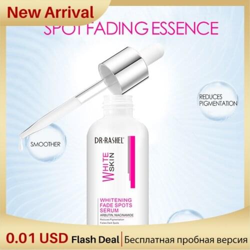 DR.RASHEL Whitening Fade Spots Serum Facial Essence Whitening Moisturizing Brightening Skin Anti-aging 50ml