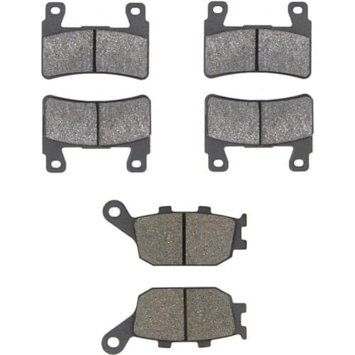 MEXITAL Motorcycle Brake Pads Front Rear for CB 1300 F3/F13 (03-04) CB 1100 (Non ABS) (13-14) CBR 929 RR / CBR 954 RR (00-03)