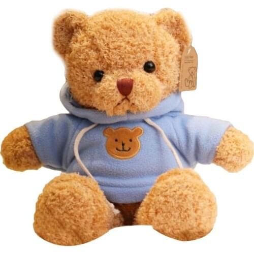 30cm Teddy Bear Plush Toy For Children Stuffed Accompany Toy Playmate Doll Toys Kid Christmas Halloween Birthday Gifts