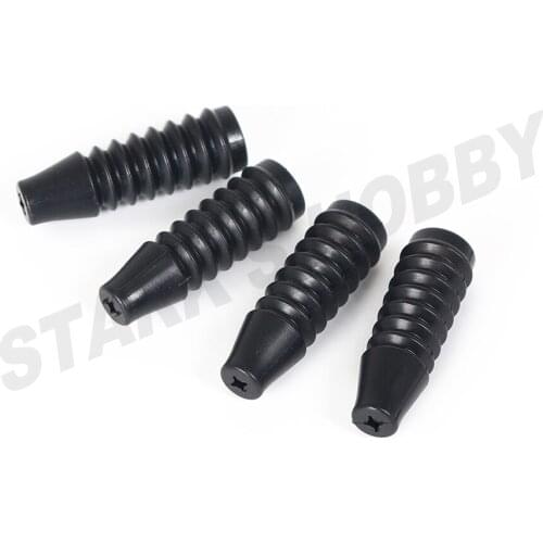 Rubber Super Scale Shock Boot Dust Cover for 1/8 RC Monster Short-Course Truck HONGNOR X3E Kyosho HOBAO 8SC MT HPI TEAM C