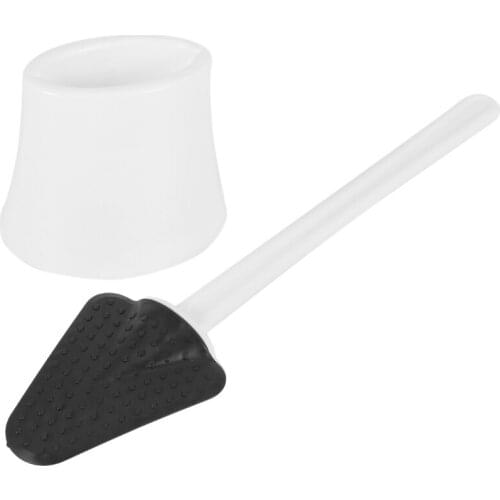 Rubber Bathroom Toilet Brush Kitchen Cleaning Brush/Toilet Spear Cleaning Tools/Creative Rubber Toilet Clean Scrape