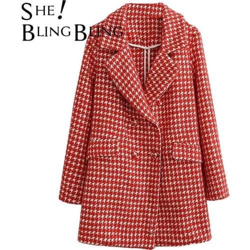 SheBlingBling Women's Wool Coats