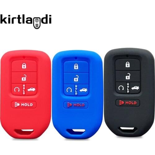 Silicone Key Case Holder Shell Protection for Honda CR-V Civic Pilot Accord Freed for Honda Civic 2020 Cover Remote Control Fob