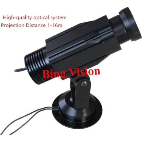 High quality LED Static Gobo advertising image projector lamp led logo projections light ,12w projection 5color