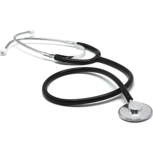 High Quality Stethoscope Aid Single Emt Headed Stethoscope Portable Medical Auscultation Stethoscope Device Equipment Tool 1pcs