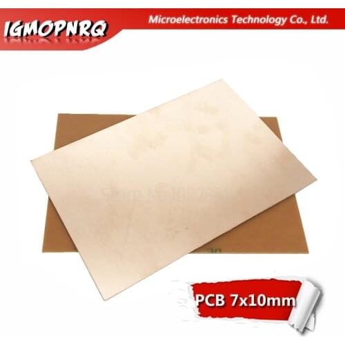 1pcs 10x15cm 10*15cm Single Sided Copper Clad plate PCB Laminate Circuit Board PCB DIY Kit 100*150*1.5mm