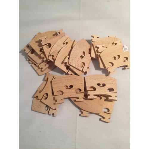 10pcs 50mm viola bridges fine maple laser precise