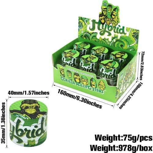 Premium Zinc Alloy 4 Layers 1.57 Inches Smoking Tobacco Herb Grinders Mini Metal Smoking Grinder Pocket Size Tobacco Accessories