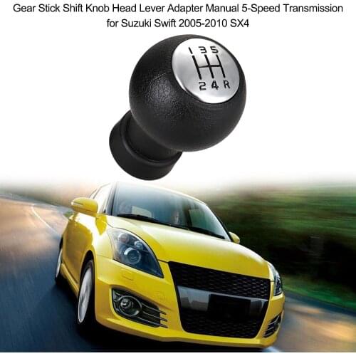 5 Speed Gear Shift Fine-quality Knob Stick Head Lever Adapter Manual Transmission for Suzuki Swift 2005-2010 SX4