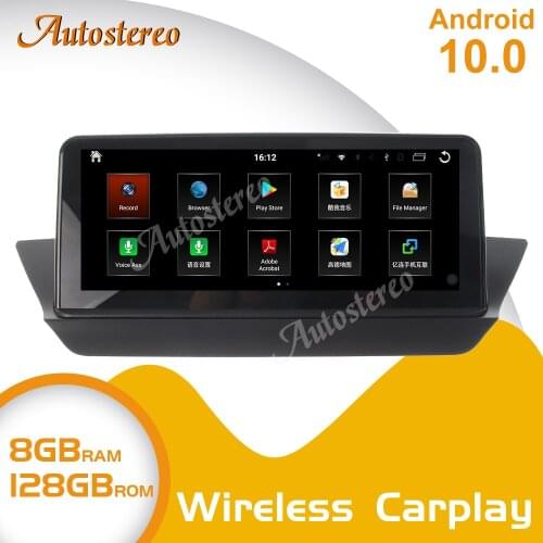 Android 10 8 RAM 128 10.25 1920 For BMW X1 E84 2009-2015 Car GPS Navigation Auto Stereo Radio Tape Recorder Head Unit Multimedia