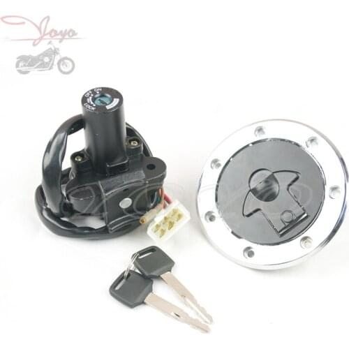 Free Shipping Ignition Switch Lock Gas Cap Set For ZR400 XANTHUS ZZR400 ZZR600 ZXR400 ZXR750 ZX900 Ninja ZX750 ZX7R