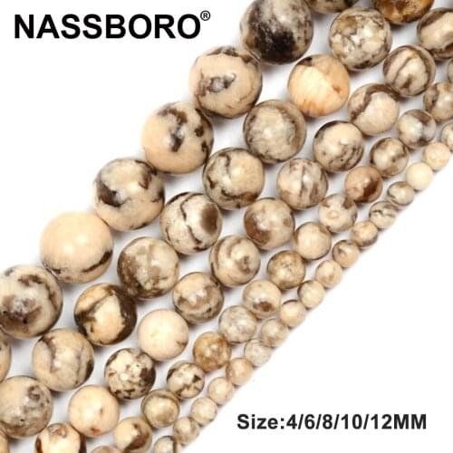 Natural Stone Beads Loose Beads for Jewelry Making Strand 15" Wholesale DIY Necklace Bracelet Needlework Handmade Bead Material