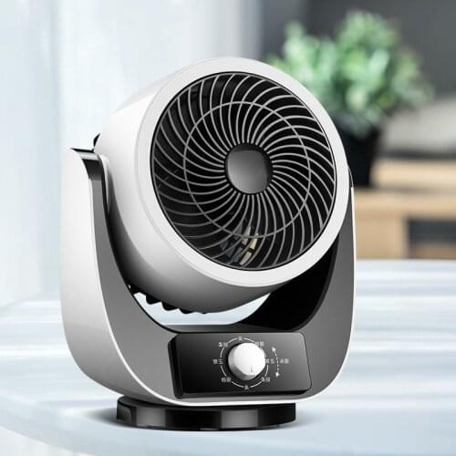 Household electric fan portable desktop fan shaking head dormitory bed air circulation mini fan