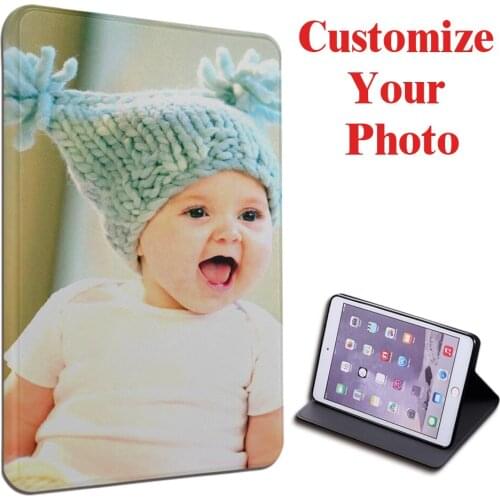 Case for iPad 2018 9.7 inch Personalized Photo Anti Skid Soft Fitted Protection Cover Protective Silicone for iPad 2017 9.7inch