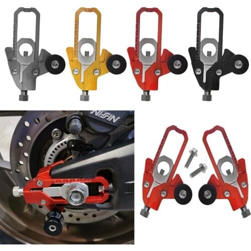 Kodaskin CNC Aluminum Alloy Motorcycle Chain AdjusterRear Wheel Chain Adjuster Plates Accessories For Honda CB650R CB 650R