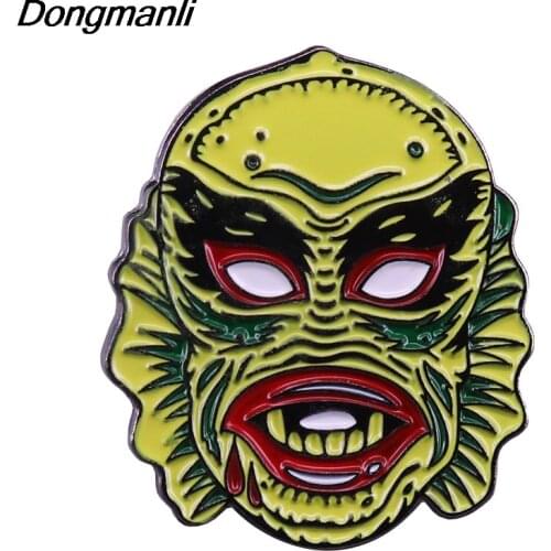 P5616 Dongmanli Monster Hard Enamel Pins Women Men Badge Backpack Collar Lapel Fashion Jewelry