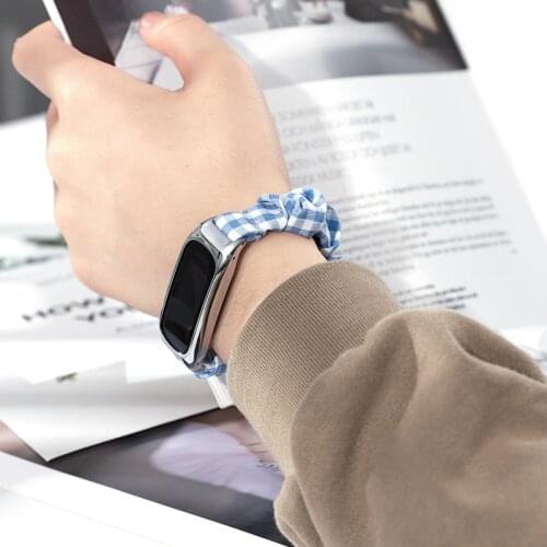 Scrunchies Rubber Bracelet For oppo band Strap Wristband for Girls hair oppo band Scrunchies Rubber Bands