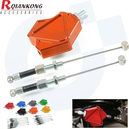 Motorcycle Stunt Clutch Lever Easy Pull Cable System CNC Aluminum Dritbike Easy System For HONDA X-11 X11 1999-2002 2000 2001