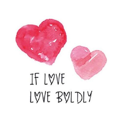 40MM×40MM tattoo stickers female if you really love literary and romantic new products