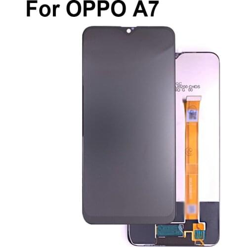 Tested Well For OPPO A7 a7 LCD Screen 100% Original LCD Display +Touch Screen Assembly Replacement For OPPO A 7 Repair Parts a 7