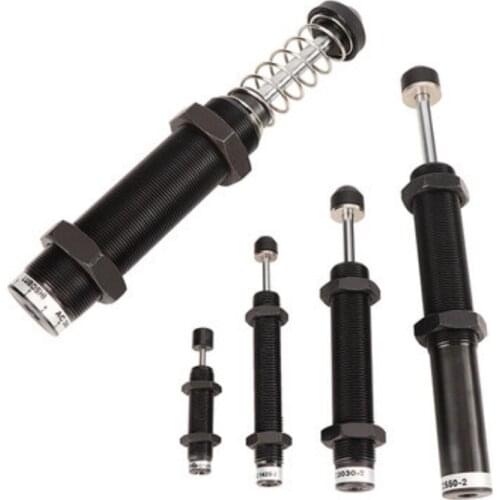 1Pcs Pneumatic Hydraulic Shock Absorber Adjustable Hydraulic Buffer AD series AD1410 AD1416 AD2016 AD2025 AD2525
