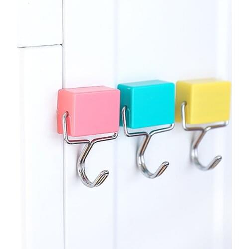 2018 New Magnetic Hooks Multifunction Magnet Holder For Refrigerator Microwave Oven Strong Suction Wall Hooks