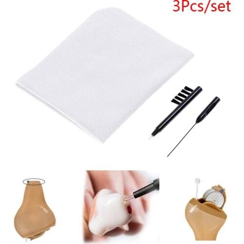 3Pcs/set Hearing Aid Tool Cleaning Kit Earpiece Cleaner Hearing Amplifier Brush Set Cleaning Tool Set