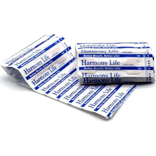50pcs / lot Nasal Patches Anti Snoring Nasal Strips Help Stop Snoring Breathe Improve Sleeping Health Congestion Cold Nasal Stic